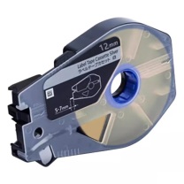 丽标 CAPELABEL 线号机标签贴纸 TM-LTC12W 12mm×30m (白色) C-960T/920T/980T
