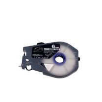 丽标 CAPELABEL 线号机标签贴纸 LB-906W 6mm×30m (白色) 丽标C-920T/C-960T/C-980T