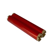 鲁橙 标签机色带 LC02220SR 220mm*100M (红色)