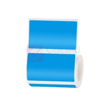 精臣 热敏不干胶标签纸 T75*40mm-180张 (蓝色) B3S专用