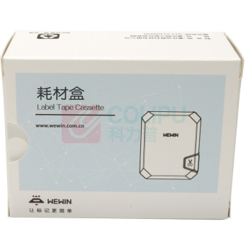 伟文 标签打印纸 WP25/75 25*75mm 104片/盒