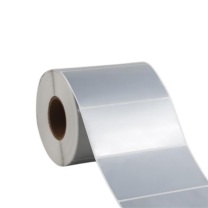 OIMG PET哑银不干胶标签纸 50*30mm 1500张/卷