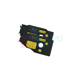 丽标 CAPELABEL 标签胶贴 LB-2812Y 12mm*16m (黄色) 适用于280T 280E