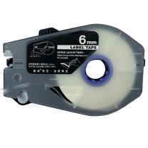 丽标 CAPELABEL 标签色带 LB-906W 30M*6MM/盒 (白色)