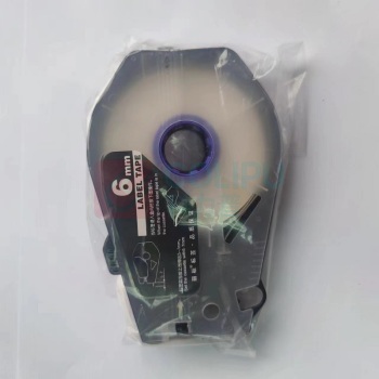 丽标 CAPELABEL 标签色带 LB-906W 30M*6MM/盒 (白色)