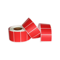 安赛瑞 热敏标签纸 50*40mm 750张/卷 (红色)