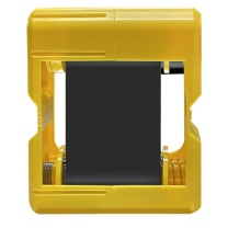 丽标 CAPELABEL 不干胶标签 D-60BK色带 D-60P打印机专用60MM*100M 3卷/盒 (黑)