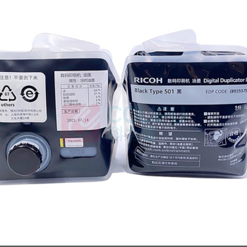 理光 RICOH 速印机油墨 501 1L (黑色)