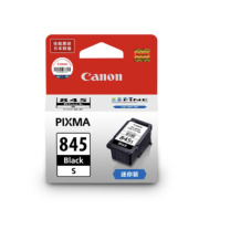 佳能 CANON (Canon)原装PG-845S 迷你装黑色墨盒,适用MG3080/MG2580S/TS3480/TS3380/TS308/TS208/TR4580 约100页 PG-845S