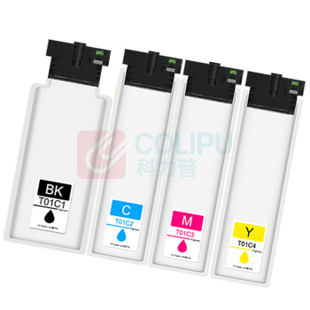 绘威 墨袋套装 T01C1-T01C4 (四色) 适用爱普生Epson WorkForce Pro WF-C529R WF-C579RaSeries打印机墨盒墨水