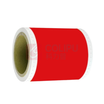 丽标 标签纸 12mm 红色