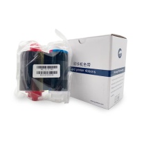 固得卡 GUDECARD 色带套装 CND300YMCKO 可打印300面 (彩色)