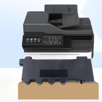 迅想 废粉盒 CWT-350 空 工程塑料 高容量 适用长城A280CN硒鼓 C280CN彩色打印机墨盒 长城CFL-350H黑色墨粉盒 碳粉盒 CWT-350 黑色 1个/个 个
