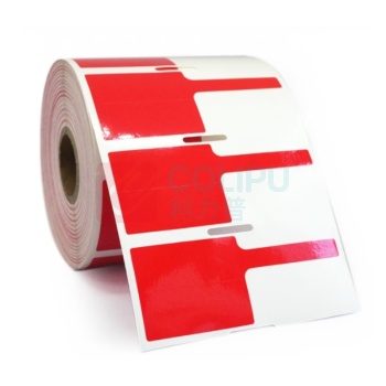 开玛 K-MARKING 打印标签 GW09-02 40mm*32mm+40mm*500片/卷 (红色) 1 盒/卷(计价单位:卷)