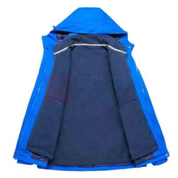 理联 户外三合一抓绒内胆冲锋衣 两件套工作服 LN-CFY01B 185/2XL (蓝色)