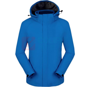 理联 户外三合一抓绒内胆冲锋衣 两件套工作服 LN-CFY01B 185/2XL (蓝色)