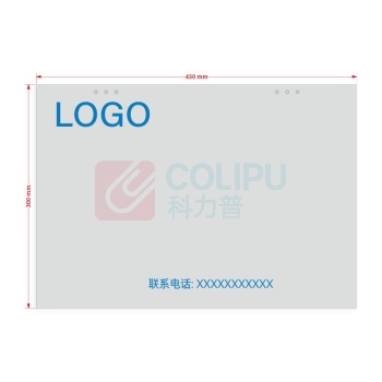 开玛 K-MARKING K3365 指示挂牌 遮挡挂牌 430mm*300mm 1 块 银色