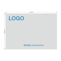 开玛 K-MARKING K3365 指示挂牌 遮挡挂牌 430mm*300mm 1 块 银色