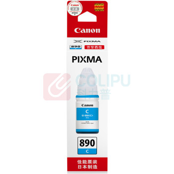 佳能 CANON 原装墨水 GI-890C 7000页 (青色)