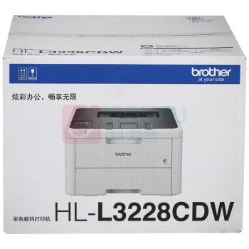 兄弟 brother A4彩色激光打印机 HL-L3228CDW A4幅面 (自动双面+无线wifi手机打印)
