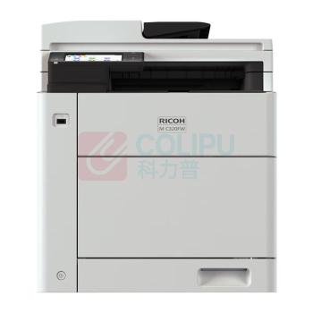 理光 RICOH 彩色A4激光打印商用办公复印扫描传真一体机 MC320FW
