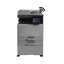 夏普 SHARP A3打印机 BP-C2621R 输稿器+双纸盒+机柜