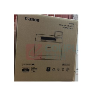 佳能 CANON A4幅面彩色激光单功能打印机(自动双面打印/无线) LBP674Cx 打印速度:25-34页/分