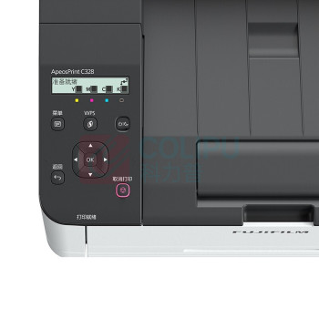 富士胶片 彩色A4激光打印机 双面打印 无线网络 ApeosPrint C328dw 打印速度：31页/分钟 (白色)