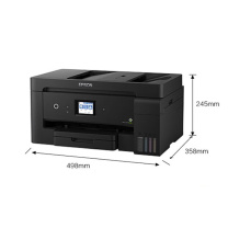 爱普生 EPSON 彩色喷墨打印机 L14158 A3 打印/复印/扫描/传真 (黑色)