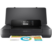 惠普 HP 彩色喷墨无线打印机 OfficeJet 200 A4 (黑色)