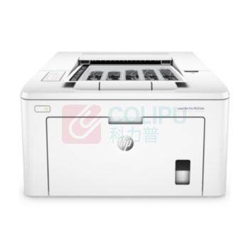 惠普 HP A4黑白激光打印机 LaserJet Pro M203dn (白色)