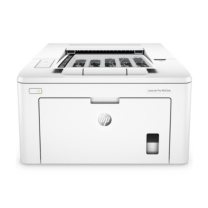 惠普 HP A4黑白激光打印机 LaserJet Pro M203dn (白色)