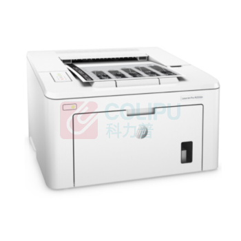 惠普 HP A4黑白激光打印机 LaserJet Pro M203dn (白色)