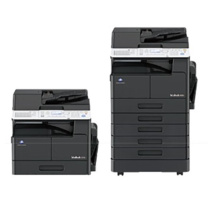 柯尼卡美能达 KONICA MINOLTA A3黑白激光复合一体机(1台) 205i (灰色) bizhub复合机打印复印扫描多功能一体机办公商用(标配单纸盒+主机+盖板+工作台)