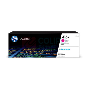 惠普 HP 大容量硒鼓 W2043X 416A XL (品红) 适用hp m454dw 454dn 479dw 479fdw 打印机硒鼓