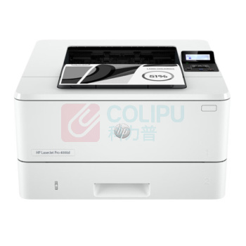 惠普 HP A4黑白激光打印机 LaserJet Pro 4004d Printer (替代405d)