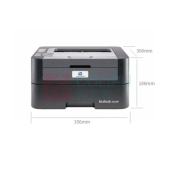柯尼卡美能达 KONICA MINOLTA A4黑白激光打印机 2600P