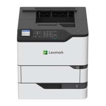 利盟 A4黑白激光打印机 ms725dvn (白色) 标配(双纸盒