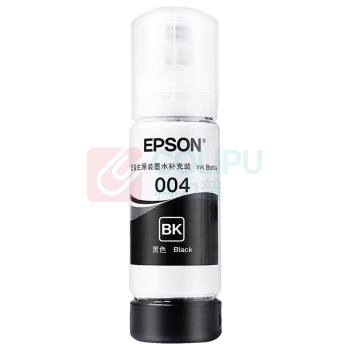 爱普生 EPSON 墨水 004 (黑色) L3151 L3153 L3251 L3253 L3256 L3258 1258打印机 004BK
