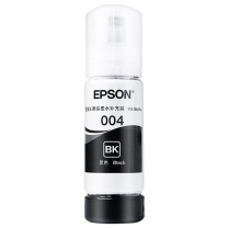 爱普生 EPSON 墨水 004 (黑色) L3151 L3153 L3251 L3253 L3256 L3258 1258打印机 004BK