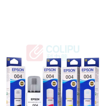爱普生 EPSON 墨水 004 (黑色) L3151 L3153 L3251 L3253 L3256 L3258 1258打印机 004BK