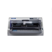 爱普生 EPSON 82列平推票据针式打印机 LQ-82KF (黑色) (24针 最大打印厚度:0.53mm)(标配不带数据线)