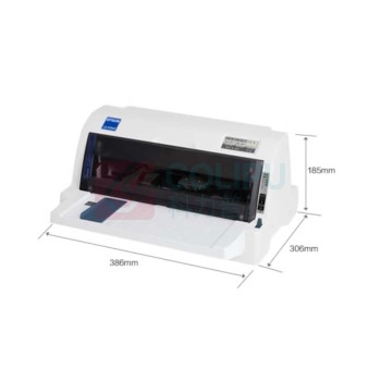 爱普生 EPSON 82列平推票据针式打印机 615KII 24针 (最大打印厚度:0.32mm)