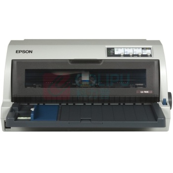 爱普生 EPSON 106列平推票据针式打印机 LQ-790K (灰色) (24针 打印厚度:3.6mm)(标配不带数据线)