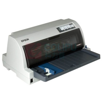 爱普生 EPSON 106列平推票据针式打印机 LQ-790K (灰色) (24针 打印厚度:3.6mm)(标配不带数据线)