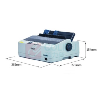 爱普生 EPSON 80列卷筒式针式打印机 LQ-520K (24针 最大打印厚度:0.52mm)(标配不带数据线)