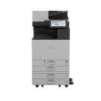 理光 RICOH 四纸盒 送稿器 小册子装订器 彩色激光打印复印扫描 办公复印机 IM C3010 A3,每分钟30页,1000页