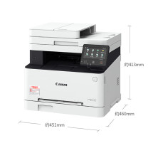 佳能 CANON 多功能一体机 mf645cx 600×600dpi 1200×1200dpi 21页/分钟 A4 (彩色) 传真;复印;打印;扫描 自动双面 彩色激光 USB+网络接口+无线 带