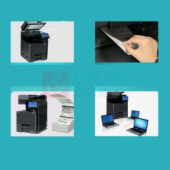 立思辰 LANXUM A3彩色多功能一体机65页鞍式装订器套装 GA9540cdn 602*665*920mm
