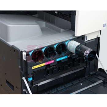 柯尼卡美能达 KONICA MINOLTA A3彩色数码复印机 bizhub c550i(双纸盒、双面输稿器，工作台)